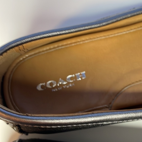Silver Coach Loafers - Picture 2 of 4